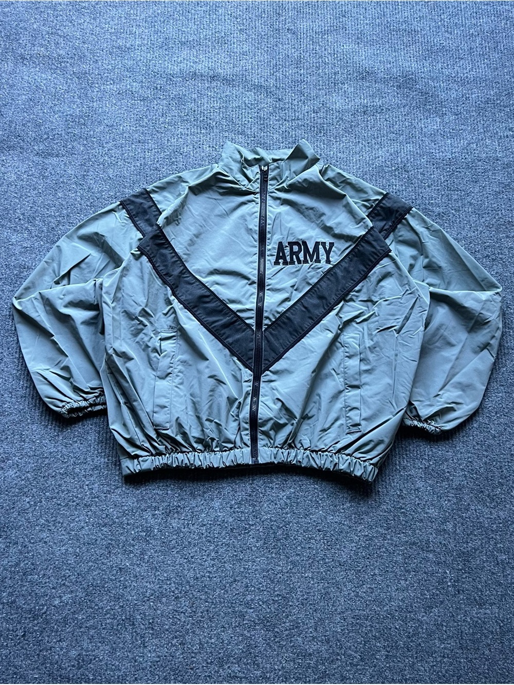 Y2K Army Reflector Jacket